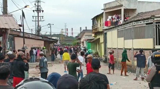 Tawuran Kembali Pecah di Belawan, Pos Kamling Dirusak