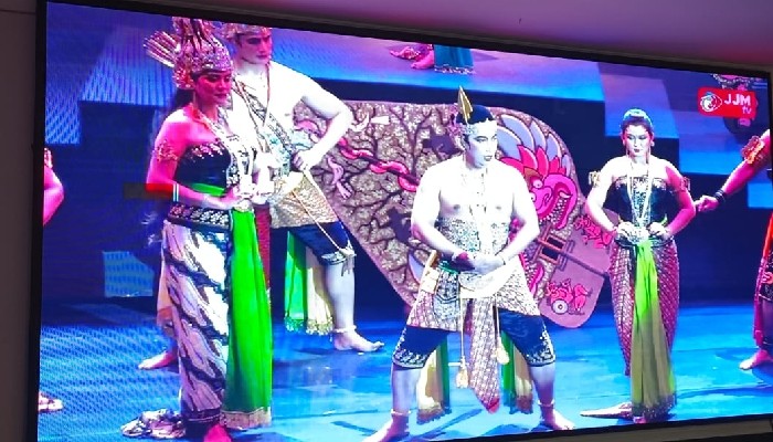 Polrestabes Medan Gelar Nobar Pagelaran Wayang Orang 'Pandowo Boyong'