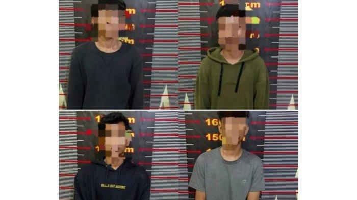 Polres Langkat Ringkus 4 Begal Sadis yang Meresahkan