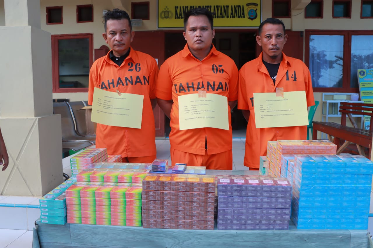 Komplotan Maling Bobol Mobil Muatan Rokok, Kerugian Capai Rp 41 Juta