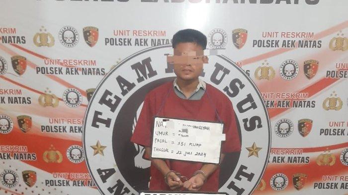 Cekcok, Pemuda di Labura Bacok Tetangga Hingga Luka Parah