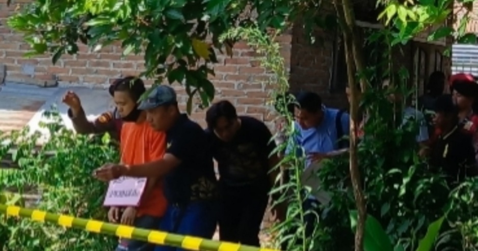 14 Adegan Rekontruksi Suami Bunuh Istri