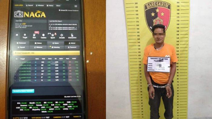 Penulis Togel Ditangkap saat Mangkal di Lokasi Tambal Ban
