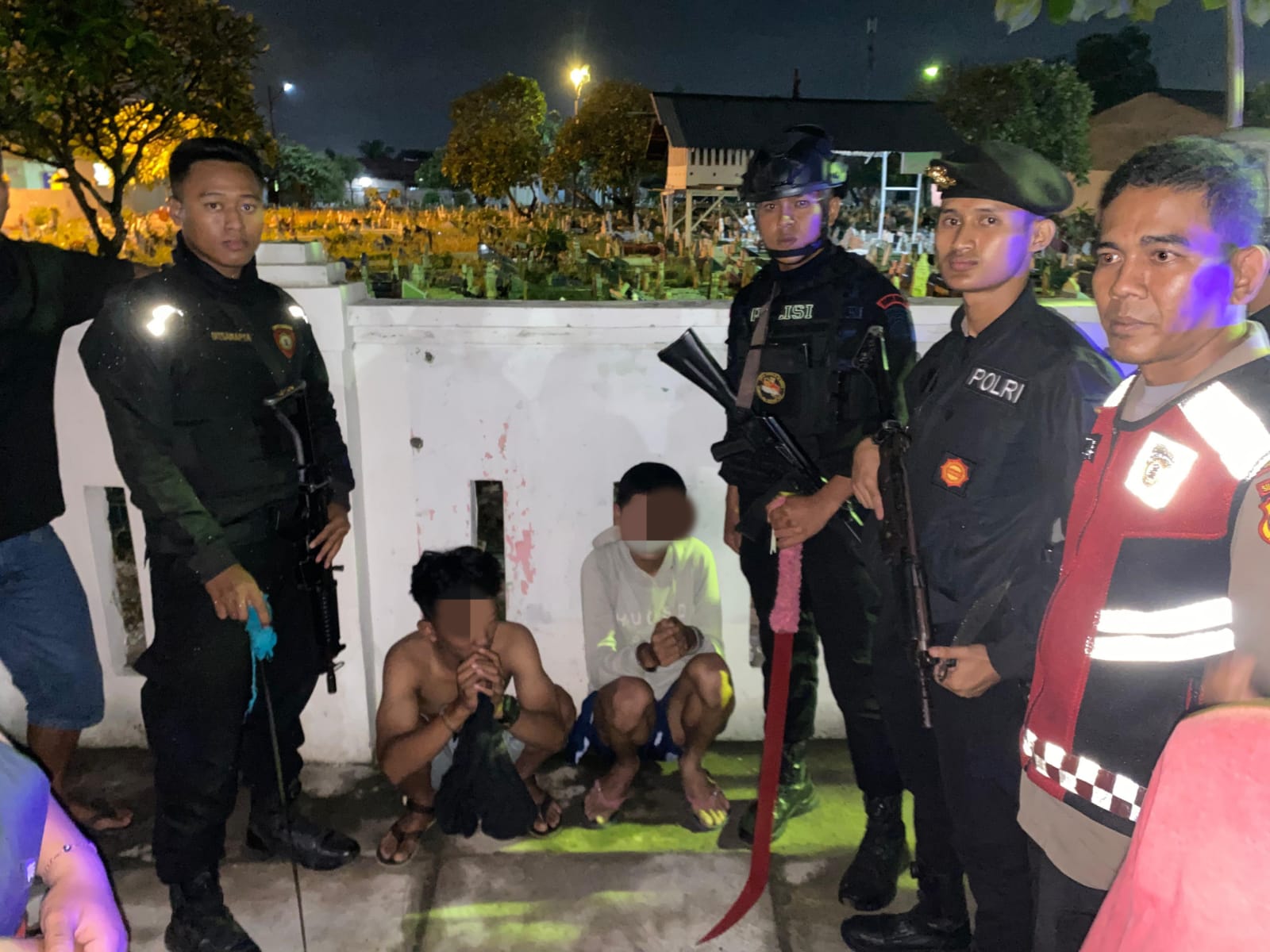 Dua Anggota Geng Motor Panglima Perang 'Melempem' Ditangkap Polisi