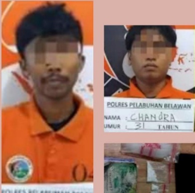 Pengedar dan Pecandu Sabu di Kompek Uka Pucat Ditangkap Polisi