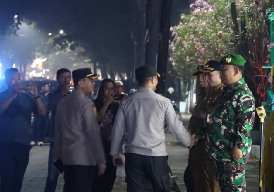 Tiap Malam, Satgas 24/AT Polrestabes Medan dan Tiga Pilar Kewilayahan Cegah Aksi Tawuran