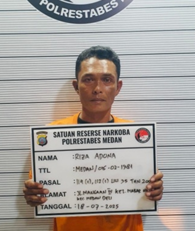Polrestabes Medan Tangkap Pengedar Sabu, Dua Paket Diamankan