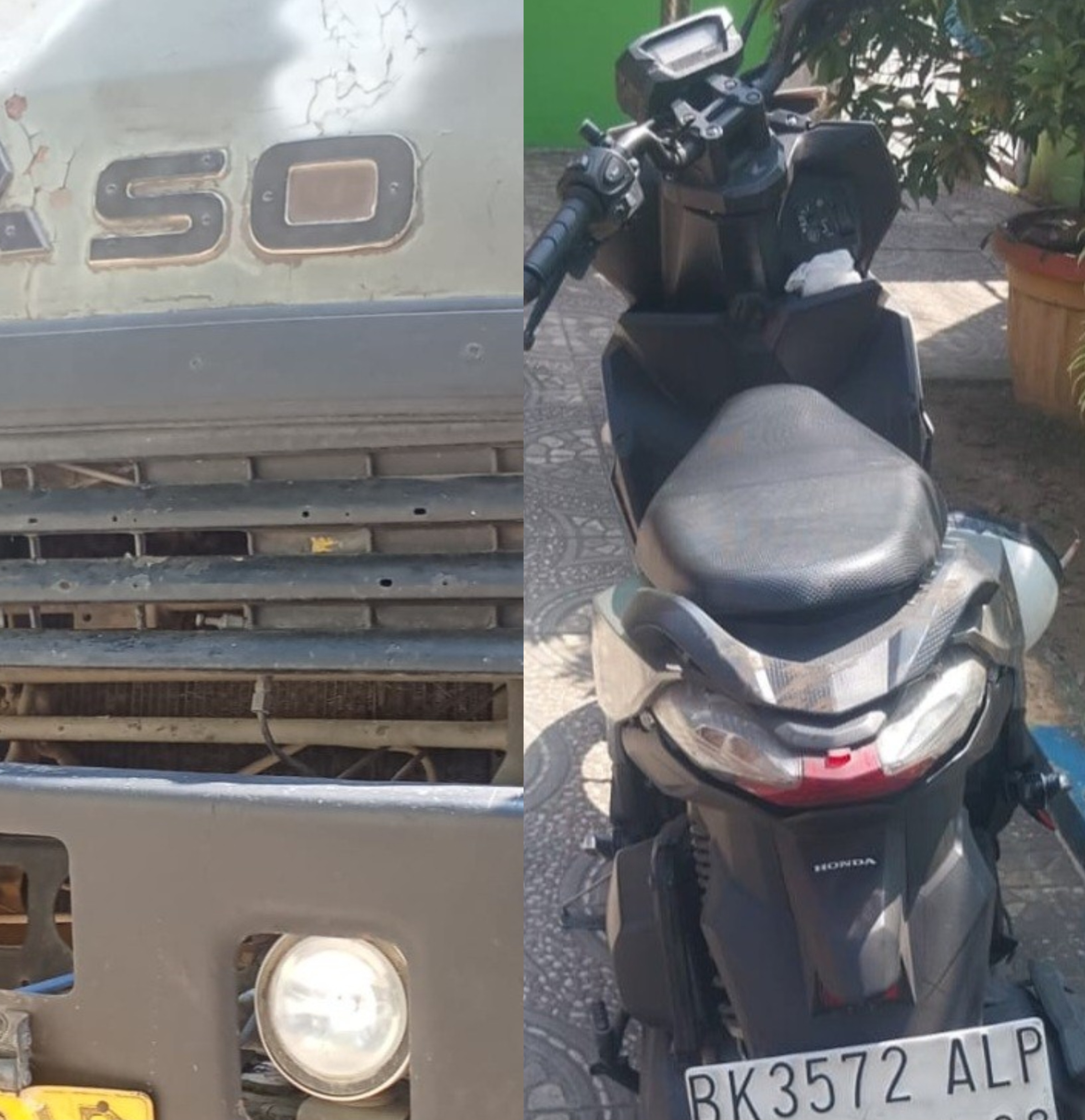 Diduga Oleng, Pengendara Sepeda Motor Tewas Dilindas Truk