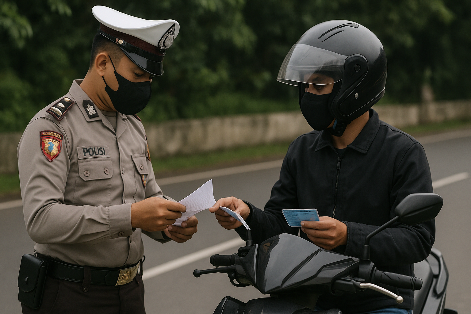Viral Oknum Polantas Diduga Pungli, Kasat Lantas: Didalami Paminal