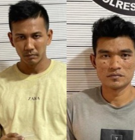 Polrestabes Medan Ringkus Dua Kurir Sabu Desa Konggo Kongsi