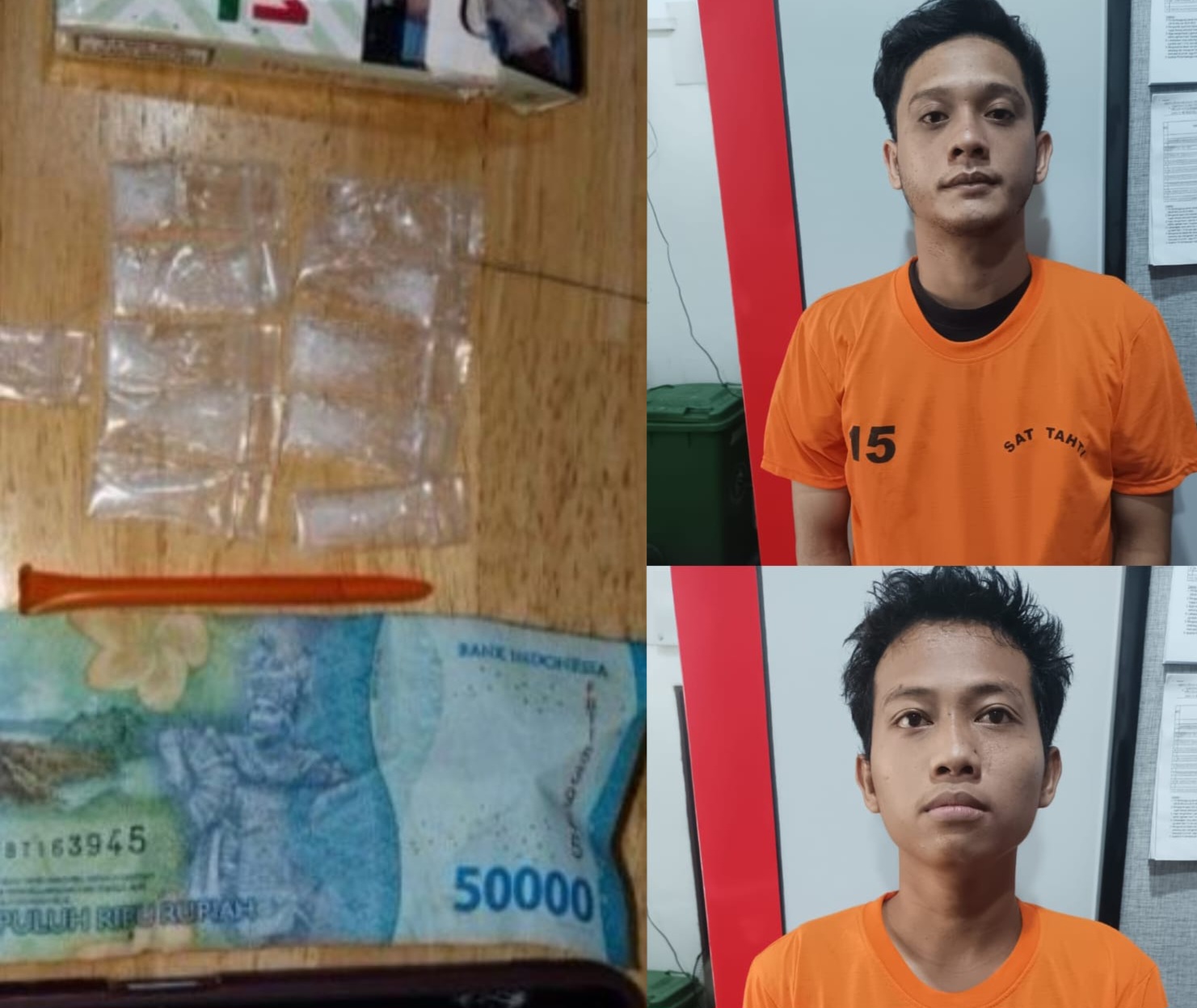 Polrestabes Medan Ciduk Pengedar dan Kurir Sabu-sabu