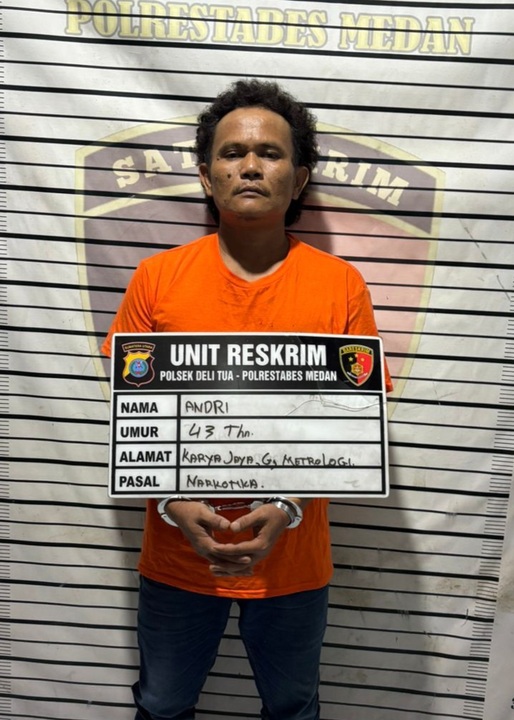 Pengedar Narkoba Ditangkap : Tersangka Ngaku Sabu Dibeli dari Pasar 4 Tembung