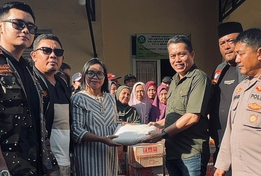GRIB Jaya Sumut Bantu Korban Banjir Kota Medan