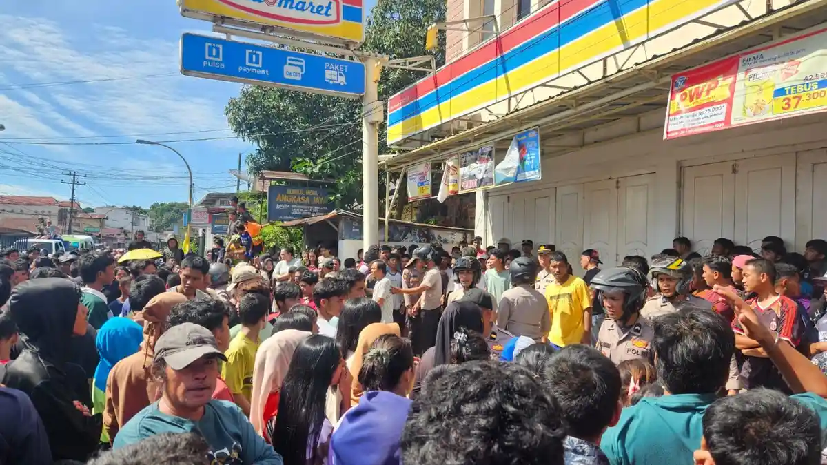 Polres Sibolga Amankan 16 Warga yang Lakukan Penjarahan