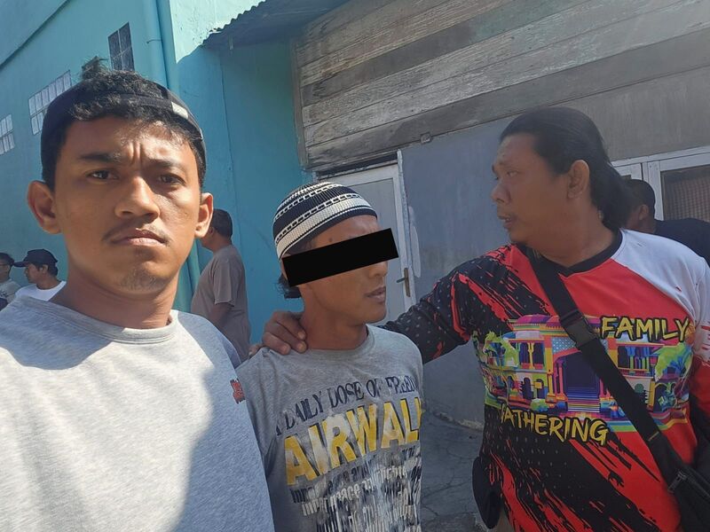 Akhirnya, Pelaku Pembacokan Ditangkap di Kamar Mandi, Satu Lagi Diburu Polisi