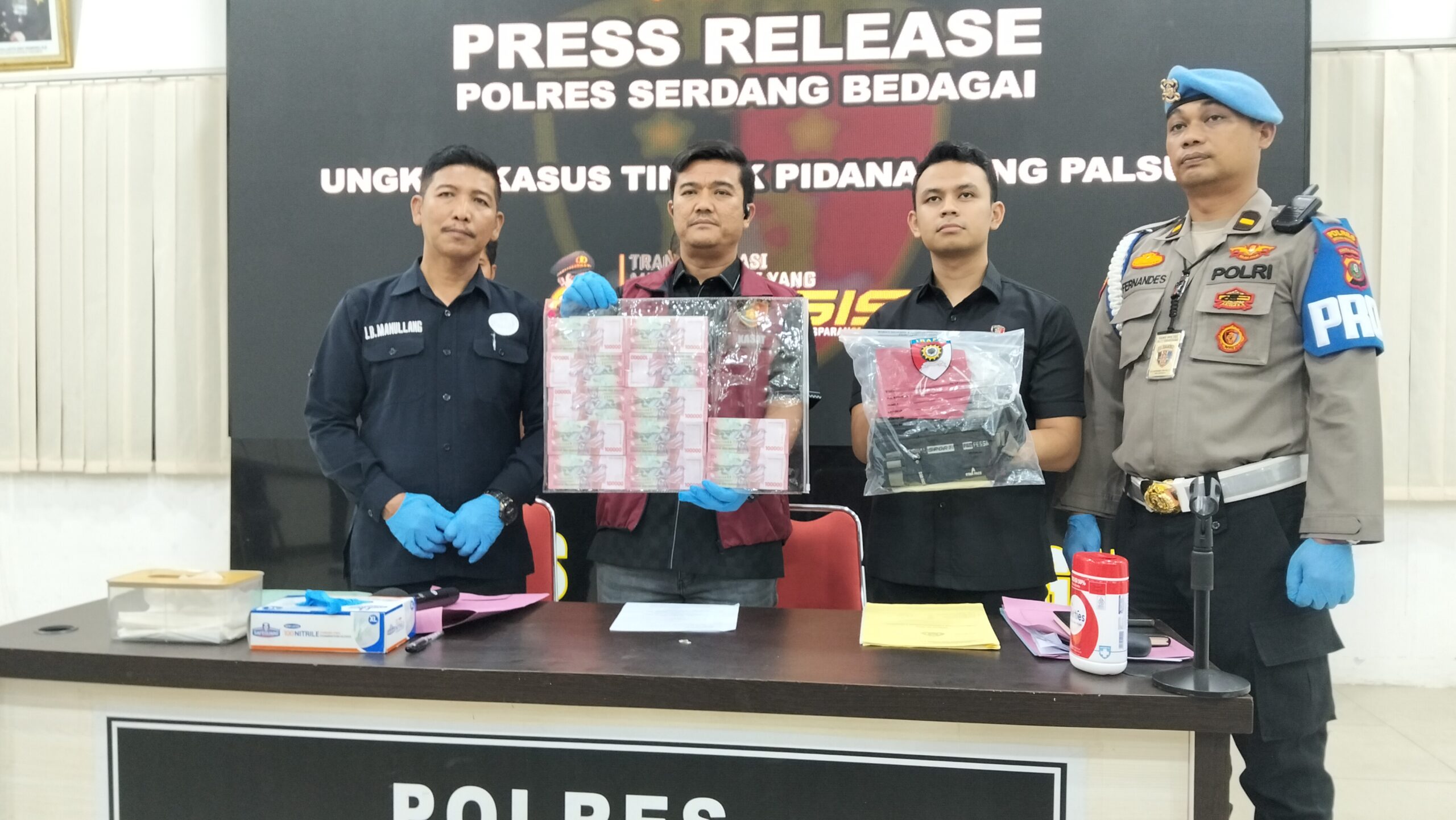 Warga Sergai Masuk Sel Karena Nekat Bayar Mobil Rental Pakai Uang Palsu