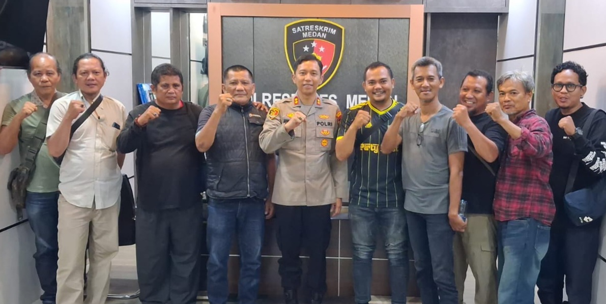 Kasat Reskrim Polrestabes Medan : Peran Media Sangat Strategis sebagai Mitra Kepolisian