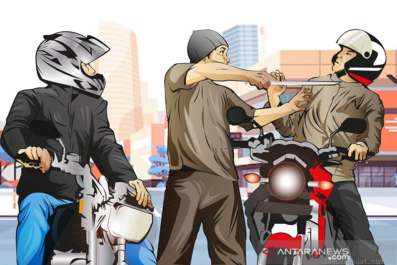 Seorang Remaja Korban Perampokan Modus Tuduh Tabrak Lari